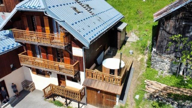 Chalet La Rioule 16 Pers Doucy Luaran gambar