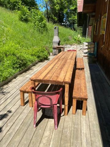 Chalet La Rioule 16 Pers Doucy Luaran gambar
